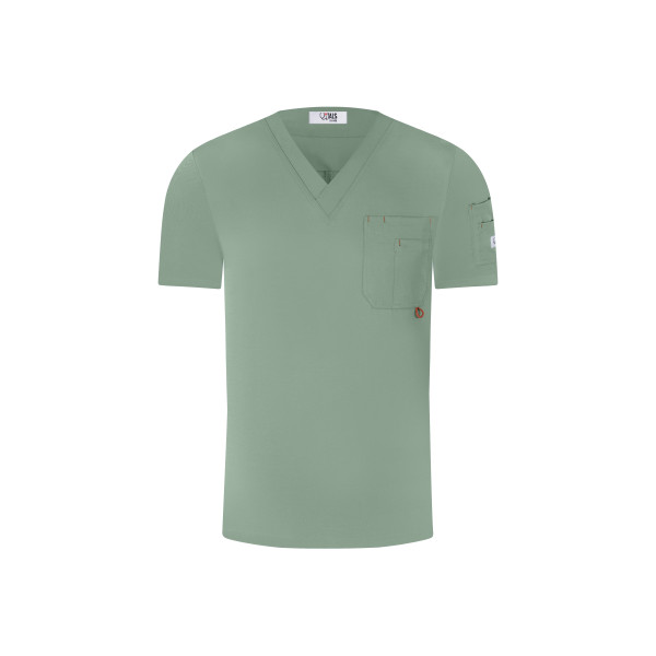 Pulse Scrub Top - Olive Green / Verde Oliva